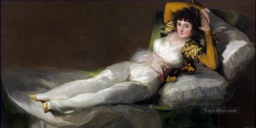La maja vestida Francisco de Goya Pinturas al óleo
